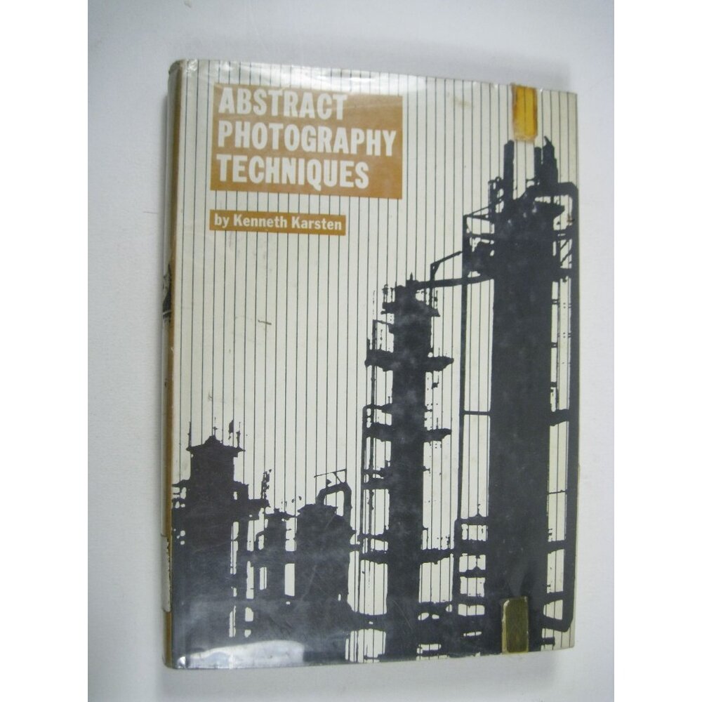 Abstract Photography Techniques HC  Kenneth Karsten 1970 EX Library Hasting